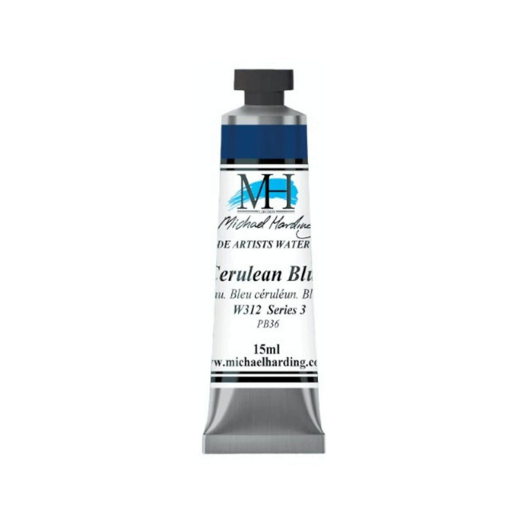 Cerulean Blue Michael Harding (312) Watercolour 15ml