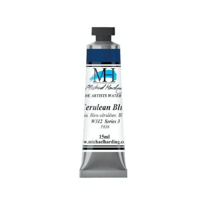 Cerulean Blue Michael Harding (312) Watercolour 15ml