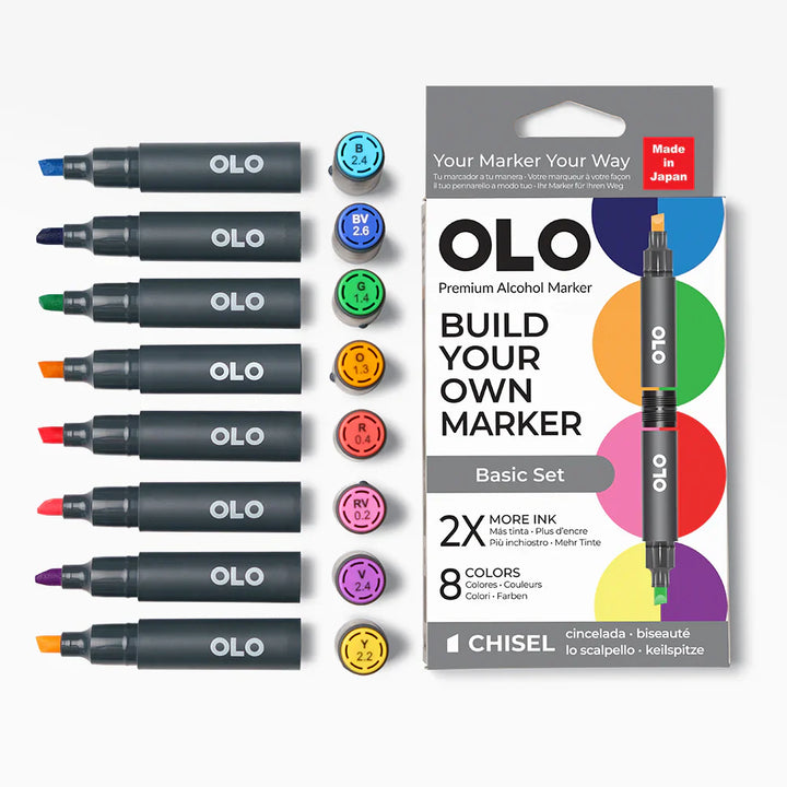 OLO Chisel Basic Set 8