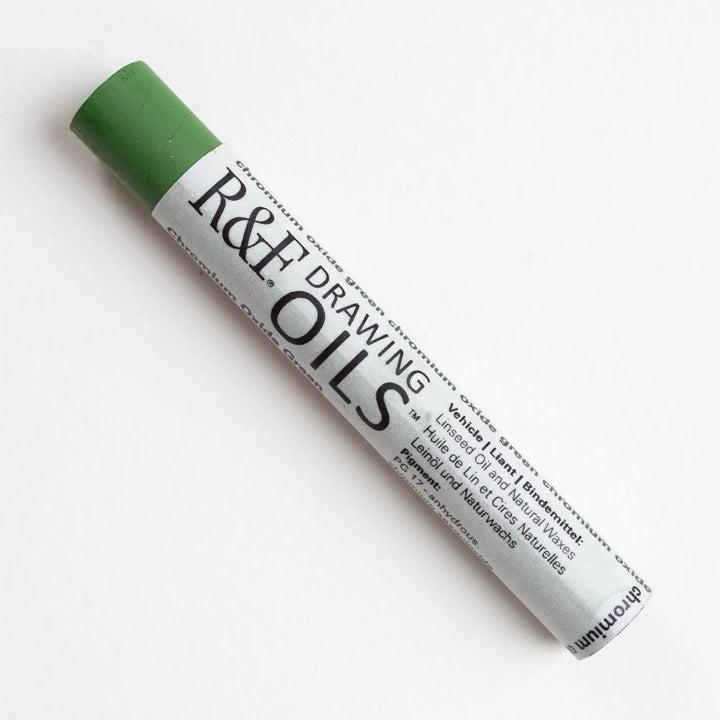 3139 Chrome Oxide Green R&amp;F Drawing Oil 12ml