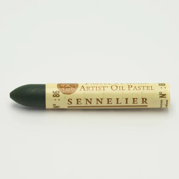 085 Chrome Green Medium Sennelier Oil Pastel
