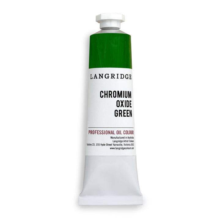 Langridge Chromium Oxide Green Oil Colour