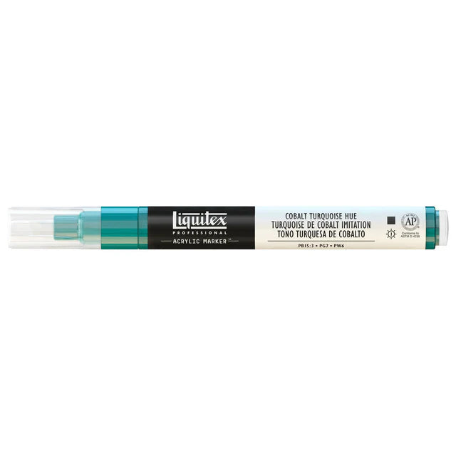Cobalt Turquoise Liquitex Marker Wide 15mm