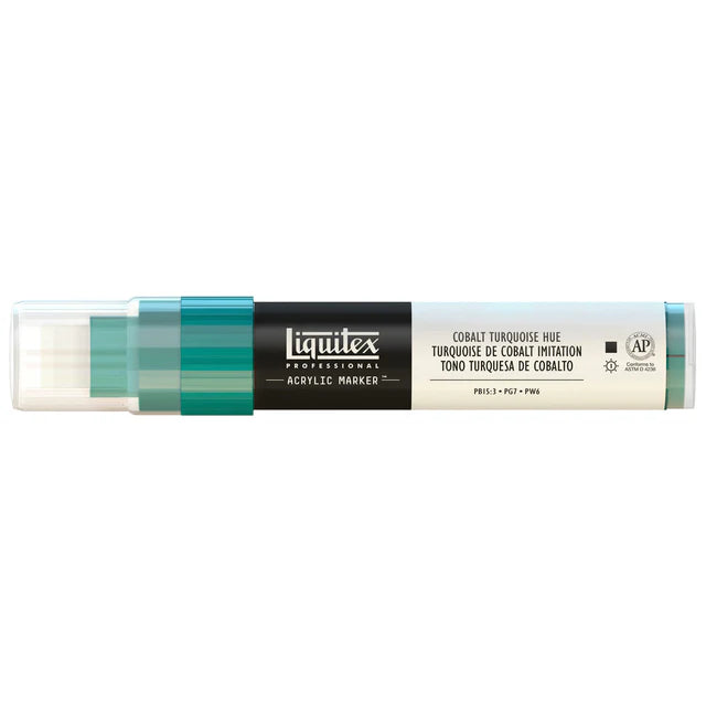 Cobalt Turquoise Liquitex Marker Wide 15mm