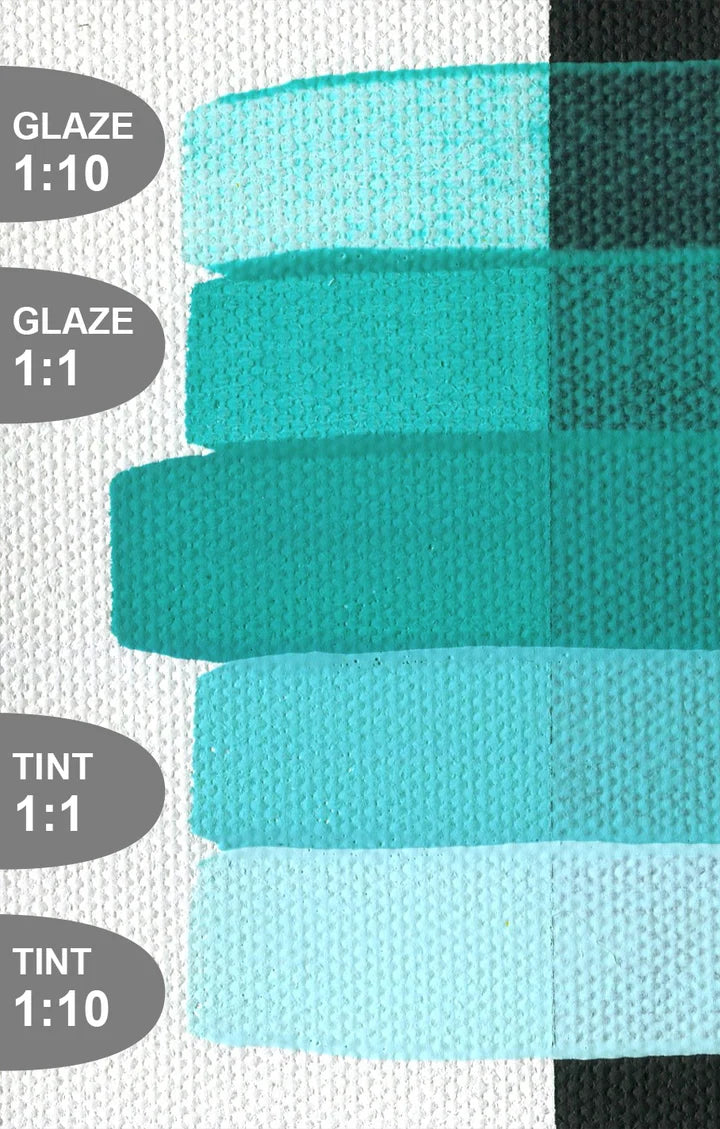 Cobalt Teal Golden So Flat