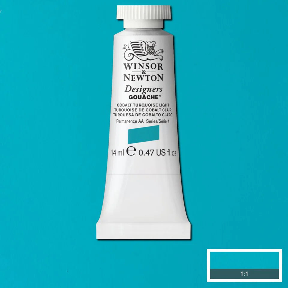 Cobalt Turquoise Light Gouache WN 14ml