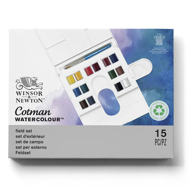 Cotman Compact 14 Half Pan Set