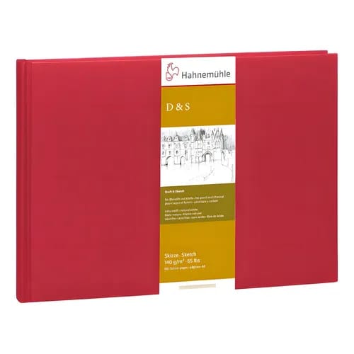 Hahnemuhle D&amp;S Sketchbook Red