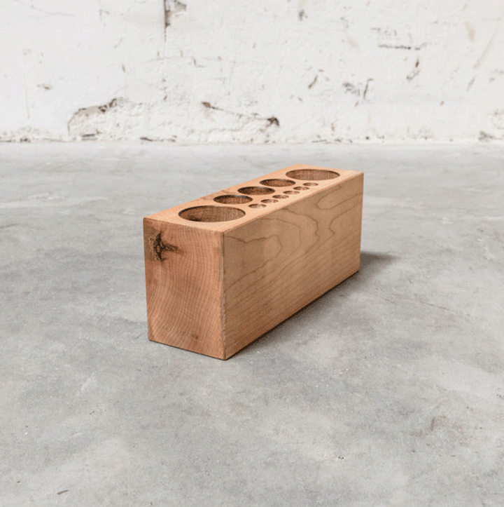 Desk Caddy Organizer - Large Maple