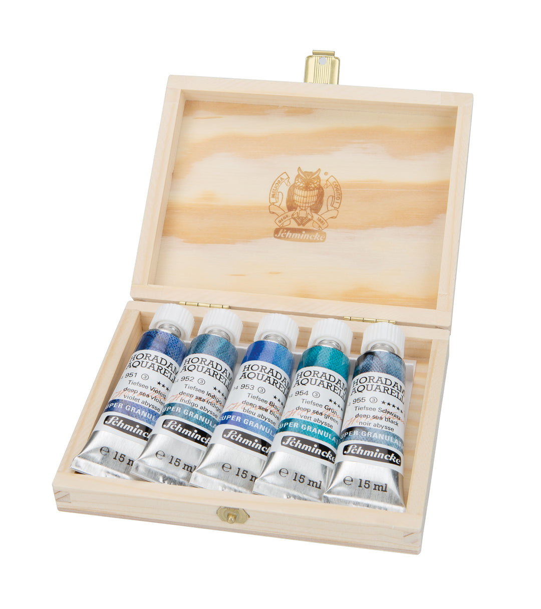Schmincke Super Granulation Set deep sea, 5 x 15 ml