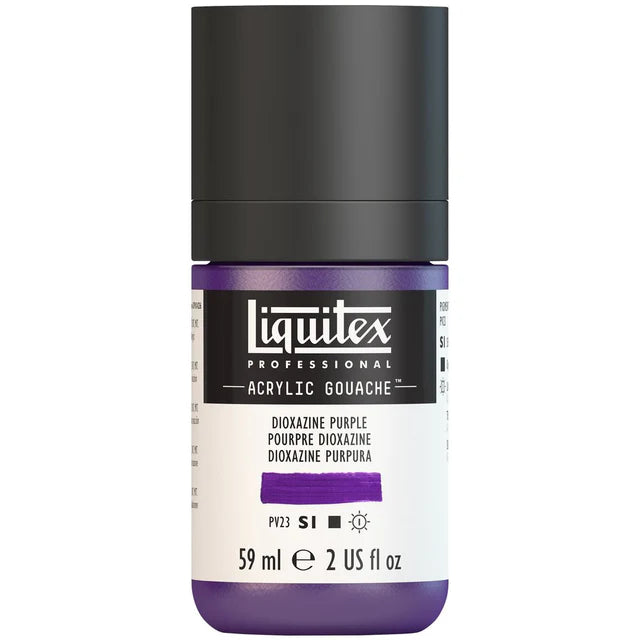Diox Violet Acrylic Gouache liquitex 59ml