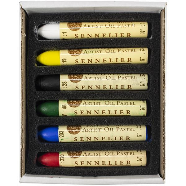 Sennelier Oil Pastel set 6 Discovery
