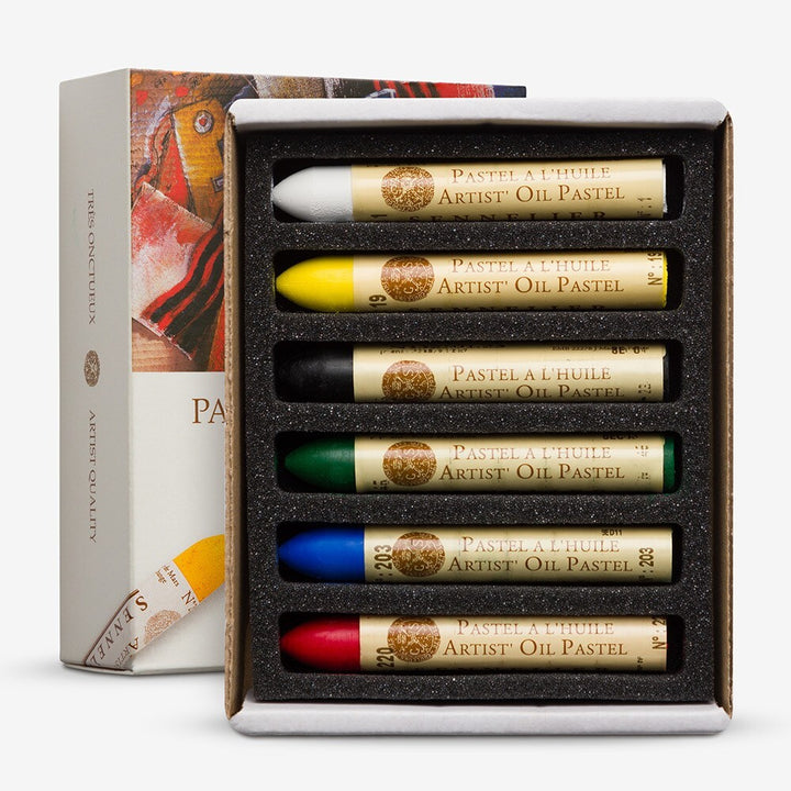 Sennelier Oil Pastel set 6 Discovery
