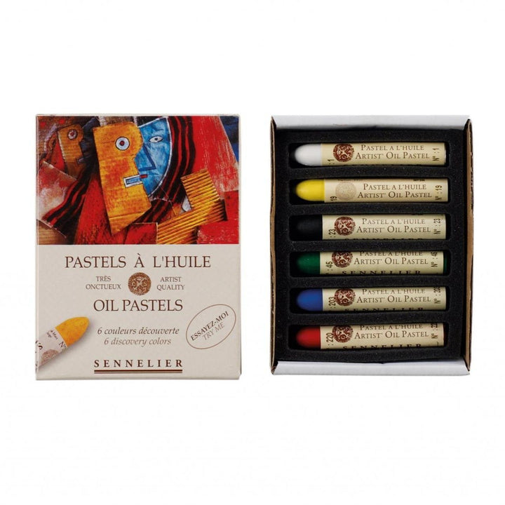 Sennelier Oil Pastel set 6 Discovery