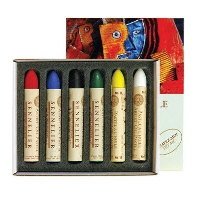 Sennelier Oil Pastel set 6 Discovery