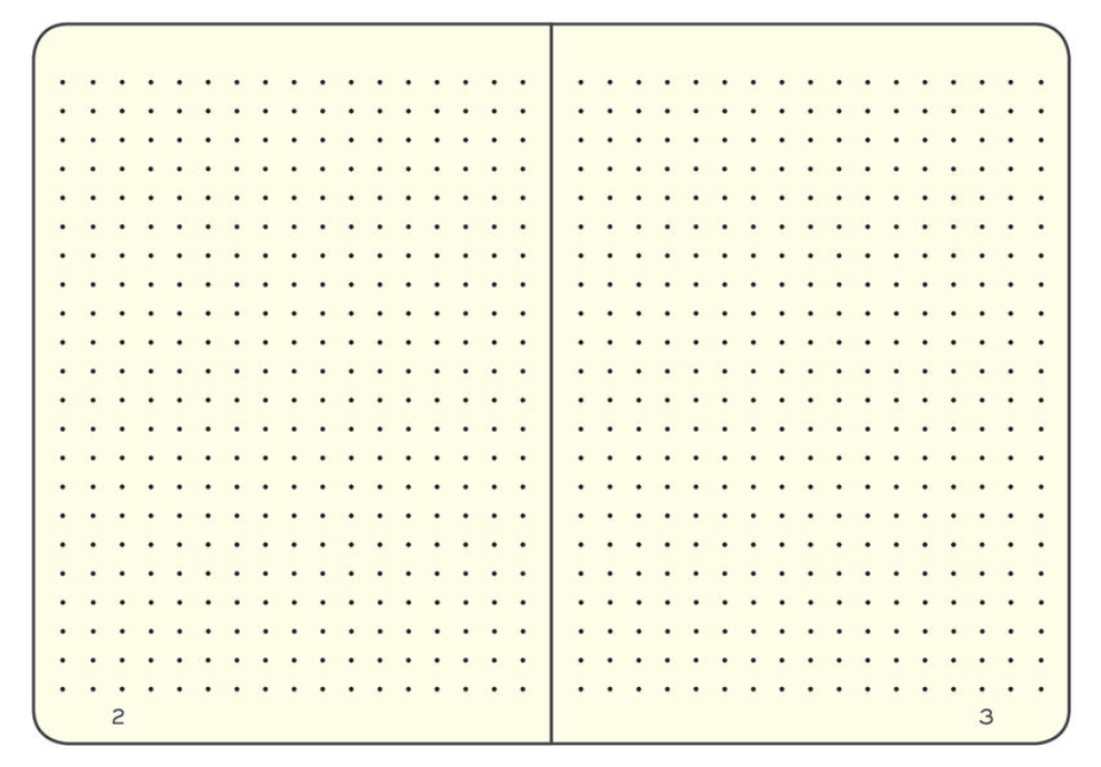 Leuchtturm Pocket A6 Hardcover 187 pages dotted Fox Red