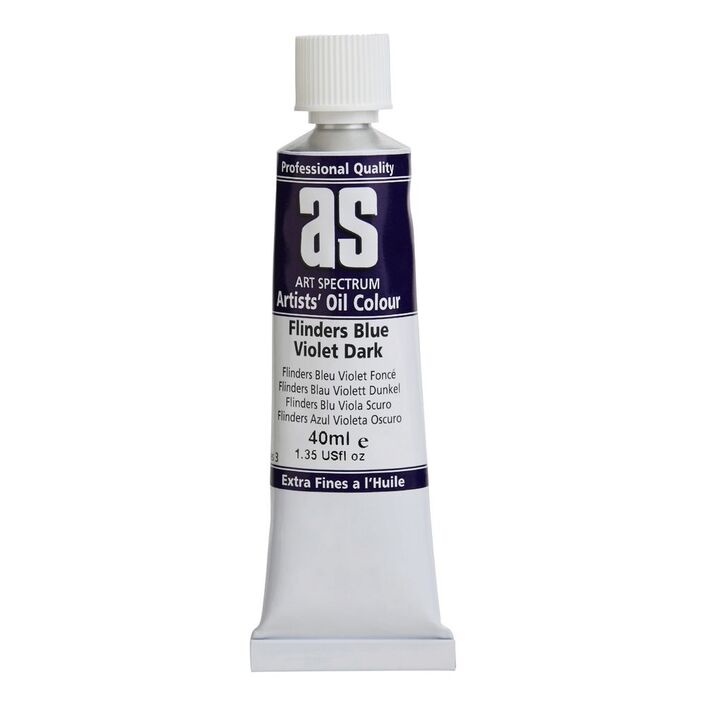 Flinders Blue Violet Dark Art Spectrum Oil