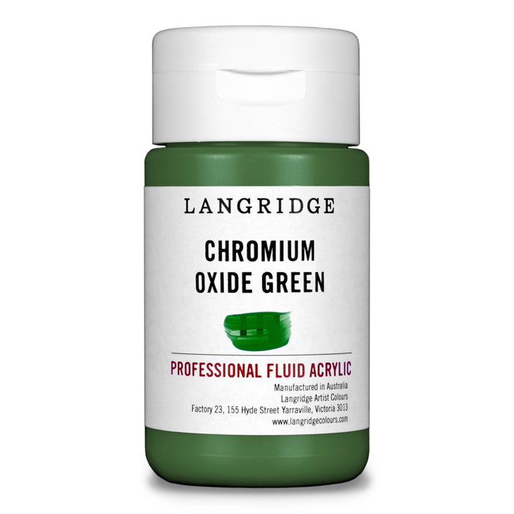 Chromium Oxide Langridge Fluid Acrylic 125ml