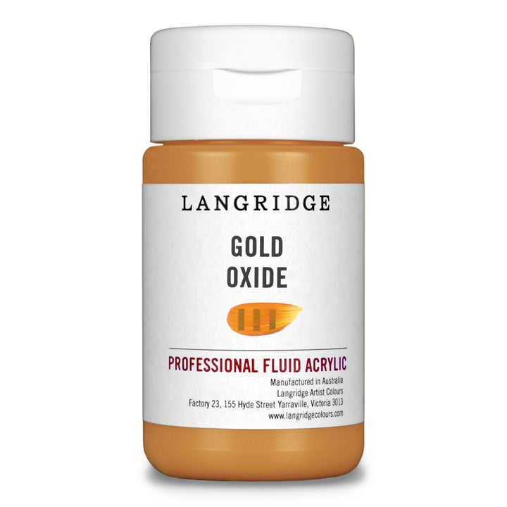 Gold Oxide Langridge Fluid Acrylic 125ml