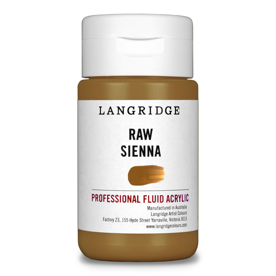 Raw Sienna Langridge Fluid Acrylic 125ml