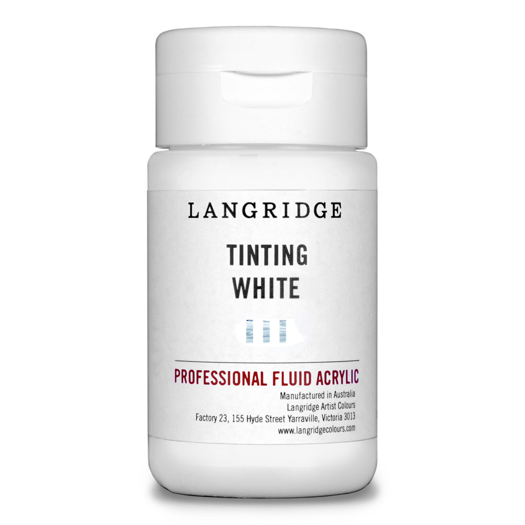 Tinting White Langridge Fluid Acrylic 125ml
