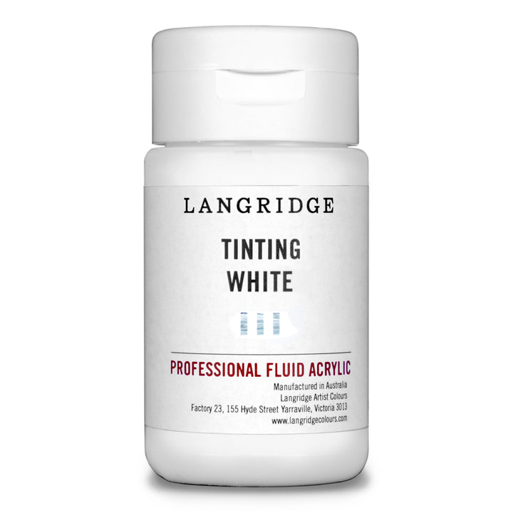 Tinting White Langridge Fluid Acrylic 125ml