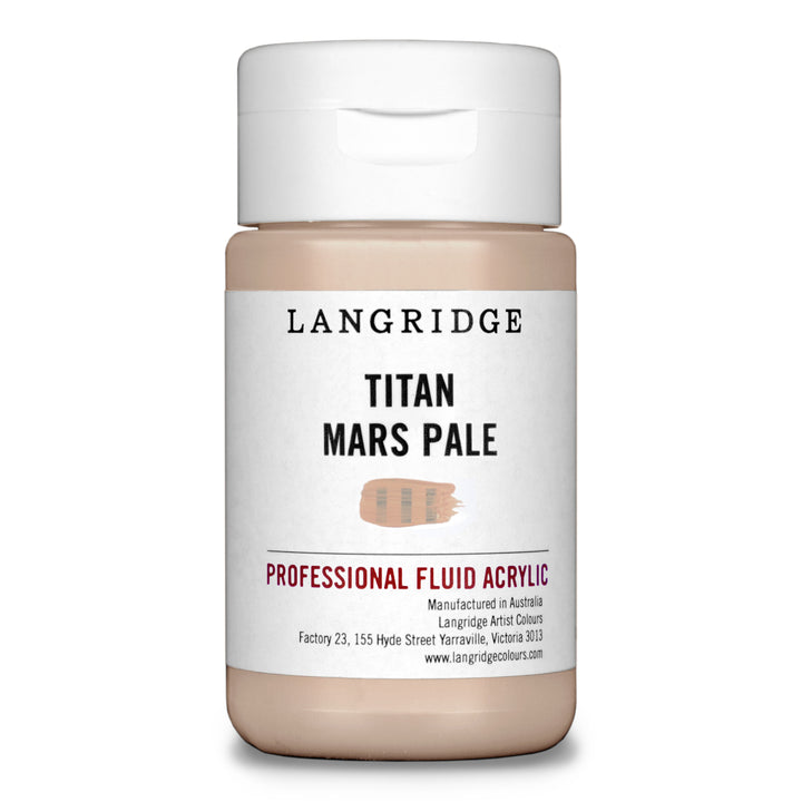 Titan Mars Pale Langridge Fluid Acrylic 125ml
