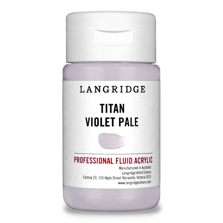 Titan Violet Pale Langridge Fluid Acrylic 125ml