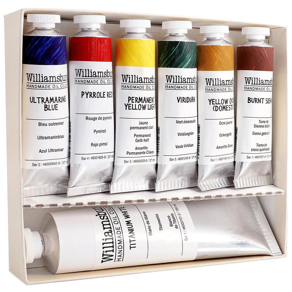 WILLIAMSBURG OIL BASIC PAINTING SET II - 7 COLORS