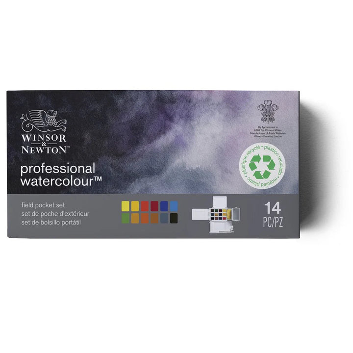 Winsor &amp; Newton Field Set 12 Half Pans