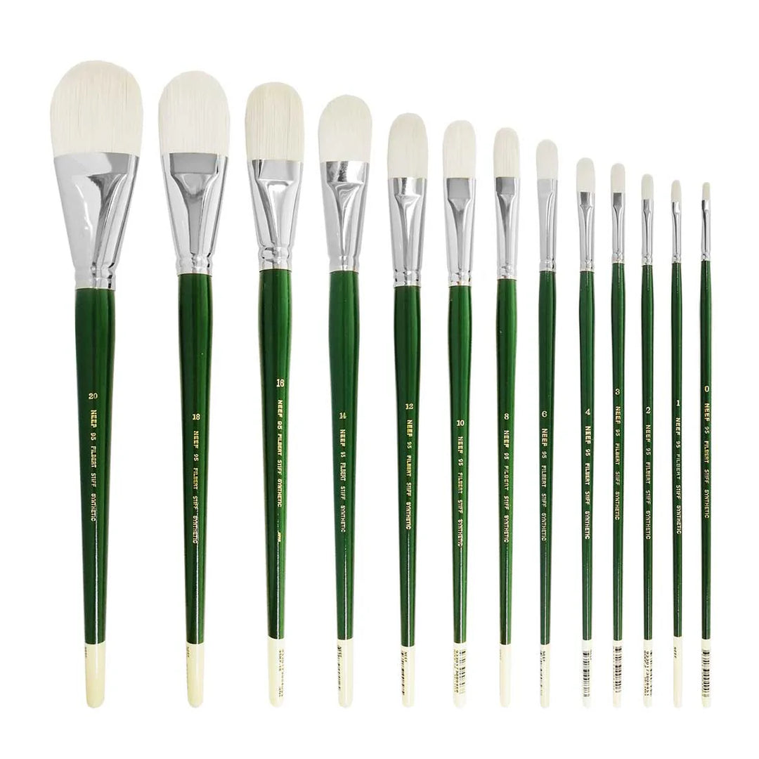 95 Neef Filbert Stiff Synthetic