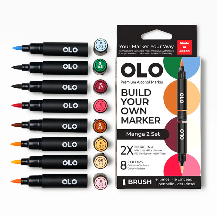 OLO Brush Basic Set 8