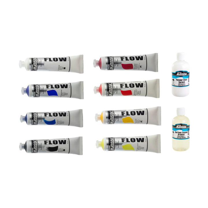 Matisse Flow Acrylic Primary Set