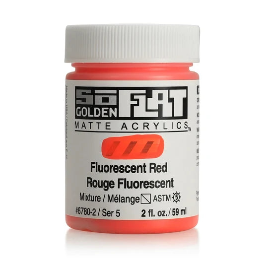 Fluor Red S5 59ml Golden So Flat