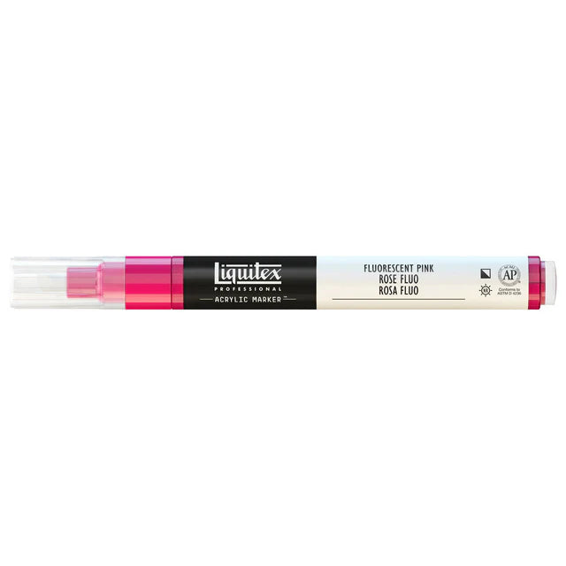 Fluro Pink Liquitex Marker Wide 15mm