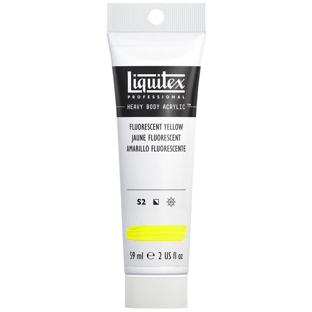 Fluro Yellow HB Liquitex 59ml