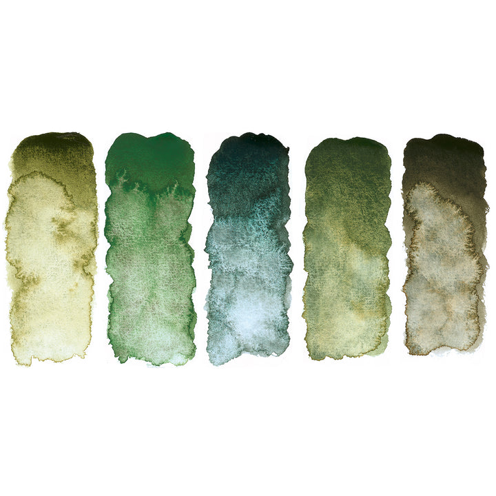 Schmincke Super Granulation Set forest, 5 x 15 ml