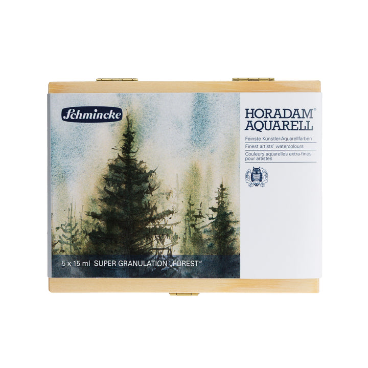 Schmincke Super Granulation Set forest, 5 x 15 ml