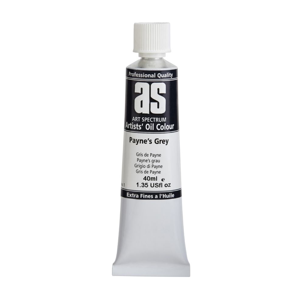 Paynes Grey Art Spectrum Oil