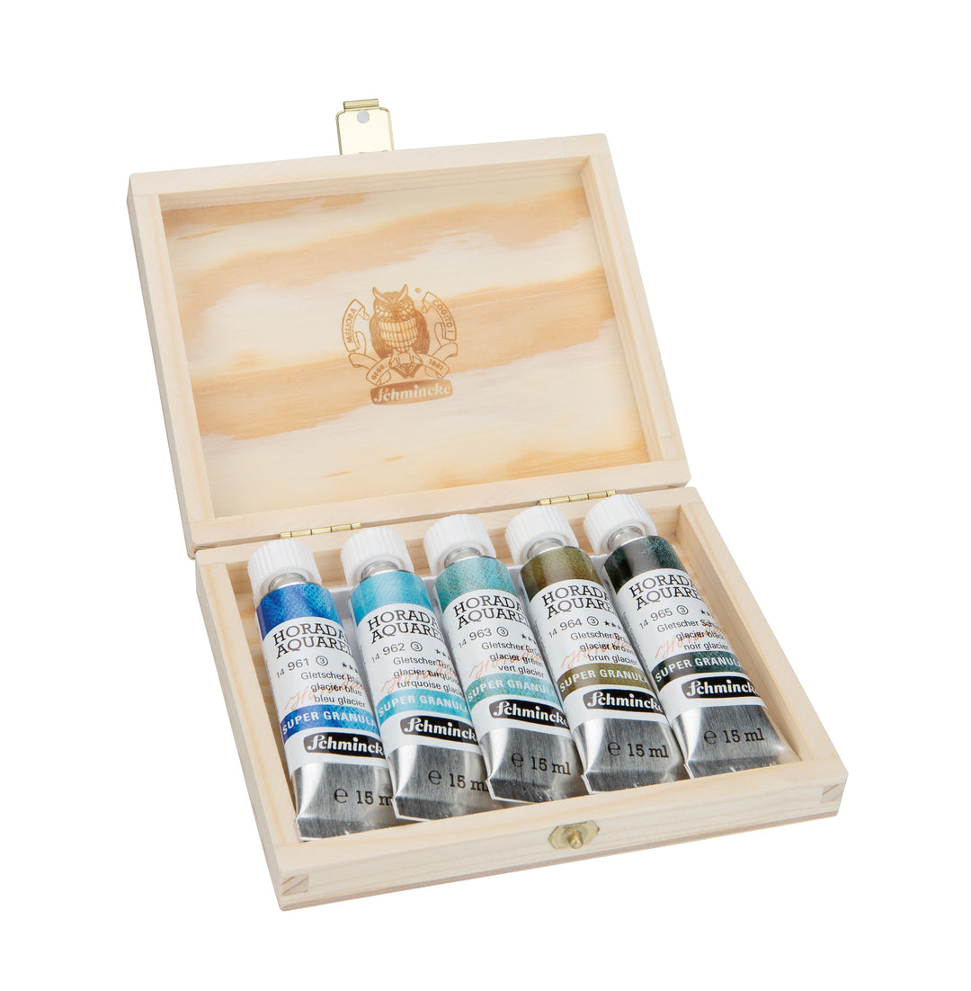 Schmincke Super Granulation Set glacier, 5 x 15 ml