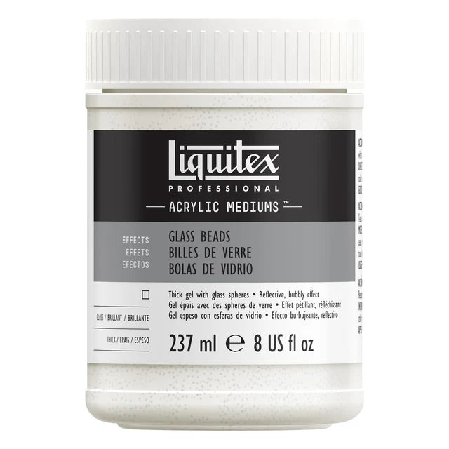 Liquitex Glass Beads Textured Effects Medium 237ml