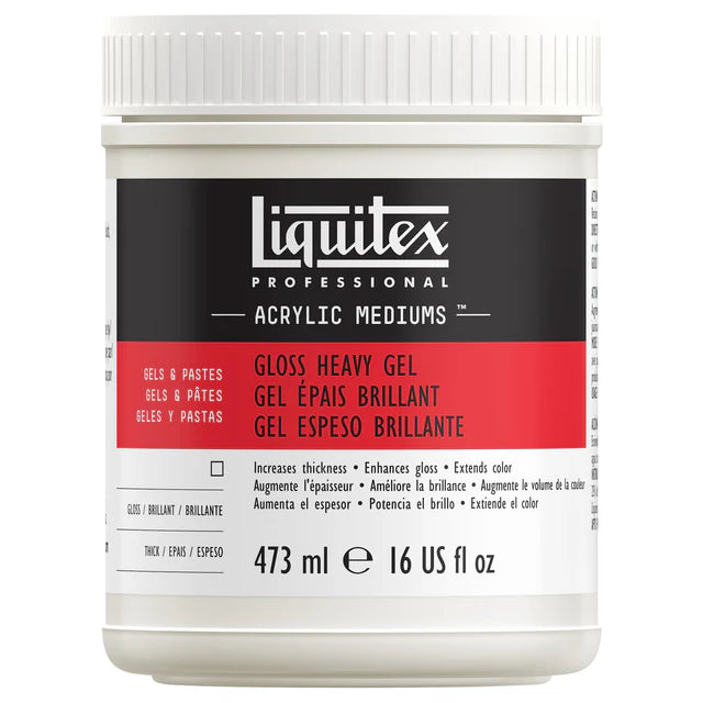Liquitex Gloss Heavy Gel Medium 473ml