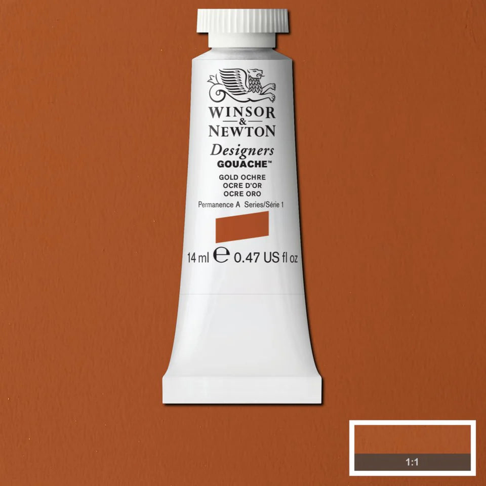 Gold Ochre Gouache WN 14ml