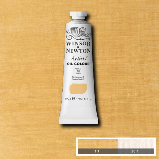 Gold Winsor &amp; Newton Aoc 37ml