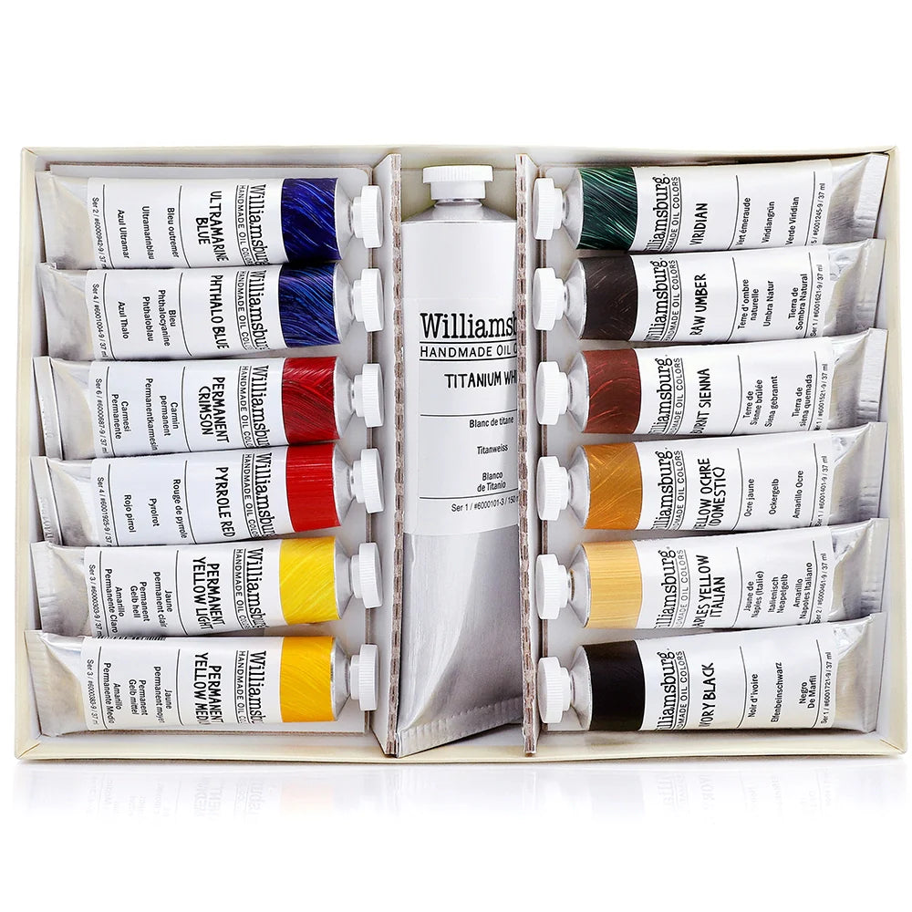 WILLIAMSBURG OIL BASIC PAINTING SET I-13 COLORS