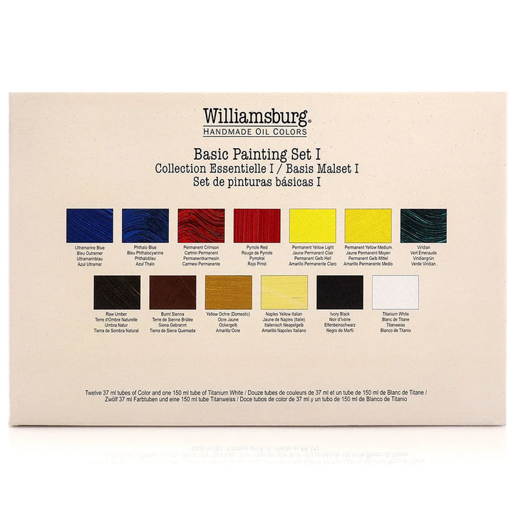 WILLIAMSBURG OIL BASIC PAINTING SET I-13 COLORS