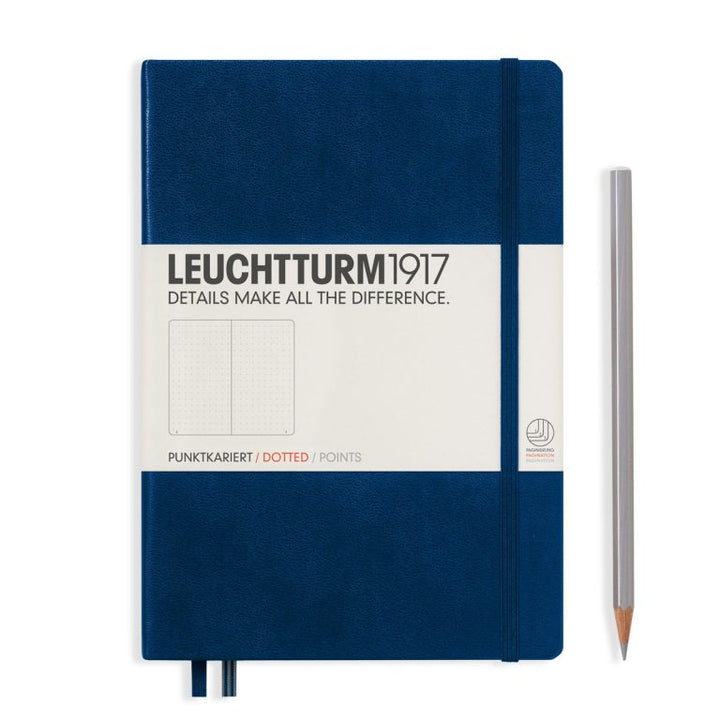 Leuchtturm Notebook HC Medium A5 251p Dotted Navy