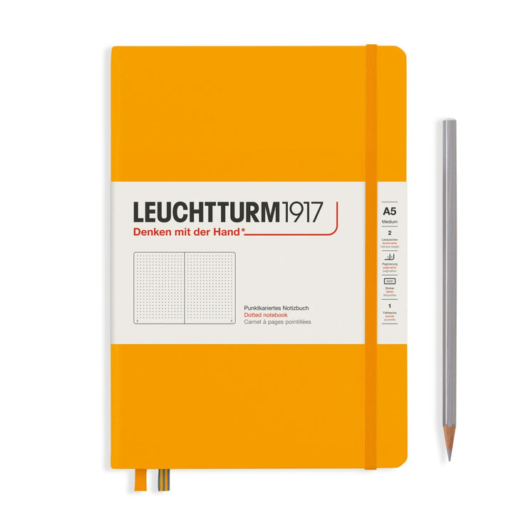 Leuchtturm Notebook HC Medium A5 251p Dotted Rising Sun
