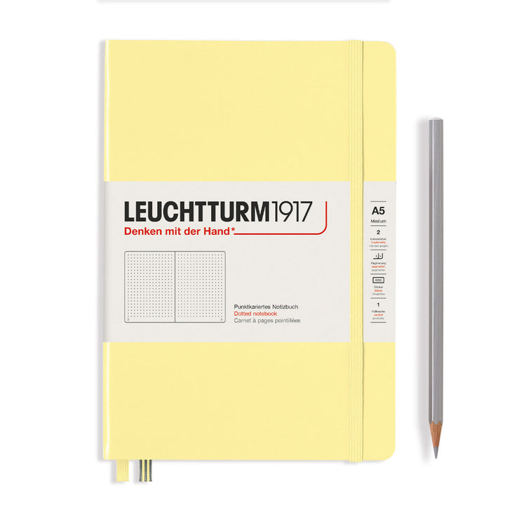 Leuchtturm Notebook HC Medium A5 251p Dotted Vanilla