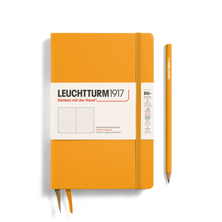 Leuchtturm Notebook HC Paperback B6+ Hardcover 219p Dotted Rising Sun